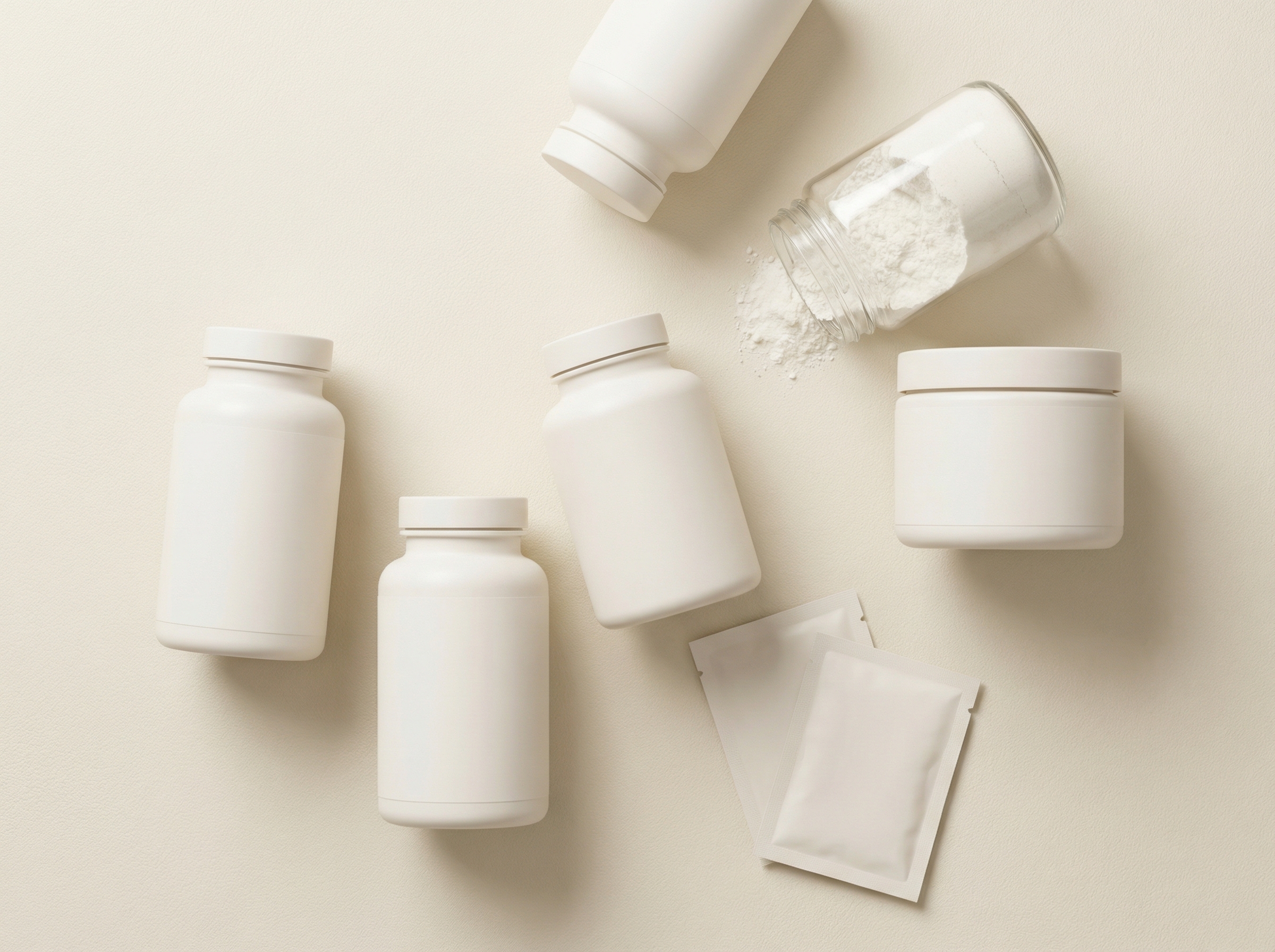 Supplement containers and packaging formats